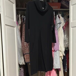Tyler Boe Black Cowl Neck Top